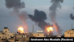 У ніч на 11 травня по території Ізраїлю були випущені близько 200 ракет. Зі свого боку, армія оборони Ізраїлю атакувала понад 100 військових об’єктів палестинців