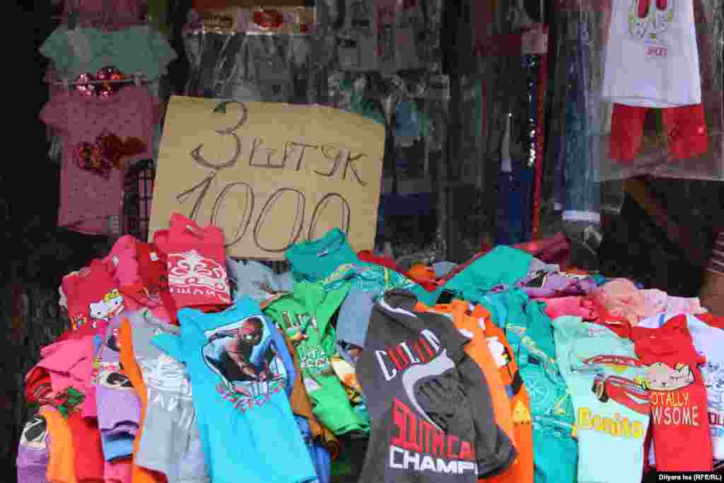 На рынке Туркестана.