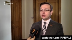 Депутат оппозиционной фракции «Лусавор Айастан» Геворк Горгисян (архив)