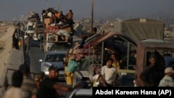 Газа тилкесинен эвакуациялоо учуру. 20-август, 2025-жыл.