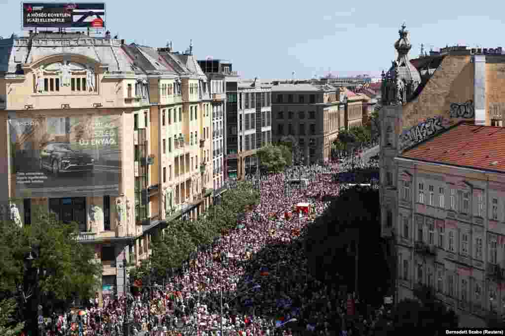 Прайд перебрался в Пешт