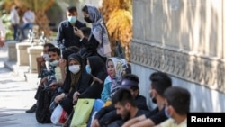 گروهی از مهاجران افغان در ایران - تصویر ار آرشیف 