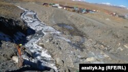 Кенден чыккан суу.