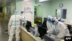 Չինաստան - Հուբեյ նահանգի մայրաքաղաք Վուհանի հիվանդանոցներից մեկում, 22-ը հունվարի, 2020թ.