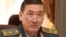 ​Бағдат Майкеев қорғаныс министрінің орынбасары  кезінде.