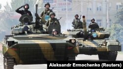 Під час параду в Донецьку 24 червня 2020 року