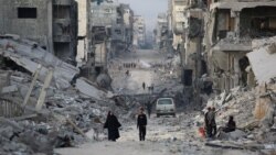 Qəzza dağıntılardan təmizlənir