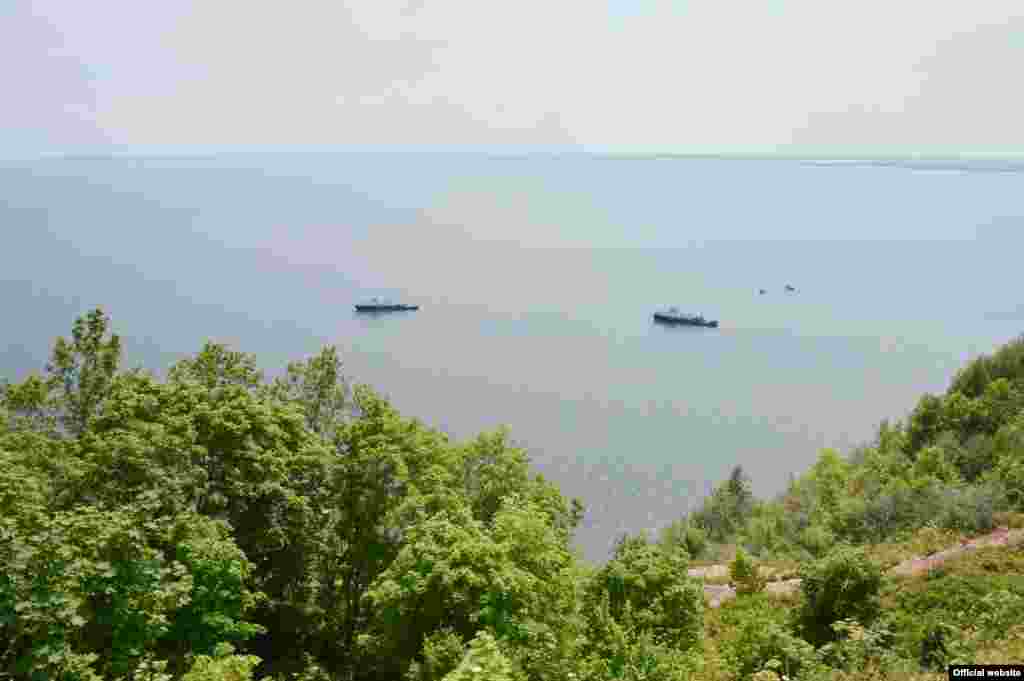 &quot;Булгария&quot; көймәсе баткан Идел елгасы.