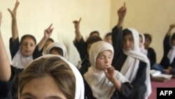 تصویر آرشیف: صنف درسی یکی از مکاتب ولایت بدخشان 