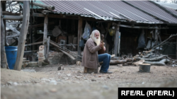 Emin Bektic lives in the Bosnian village of Jasenova, where only around 10 people remain today, down from about 80 before the war.