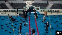 Подготовка к инаугурации в Вашингтоне 