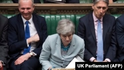 Голова уряду Великої Британії Тереза Мей у Палаті громад