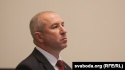 Բելառուսի ներքին գործերի արդեն նախկին նախարար Յուրի Կարաև, արխիվ