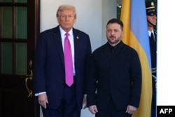 Дональд Трамп и Владимир Зеленский встретились в Вашингтоне 17 октября