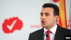 Macedonian opposition leader Zoran Zaev