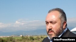 Грузинский министр по вопросам реинтеграции Темур Якобашвили на встрече с журналистами