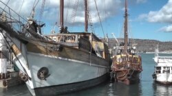 Шхуна «Морская звезда» («Еспаньола») в Севастопольській бухті в анексованому Криму