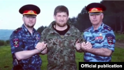 Алаудинов Апти, Кадыров Рамзан, Алханов Руслан а