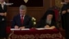 Poroshenko, Patriarch Bartholomew Sign Accord On Independent Ukrainian Church