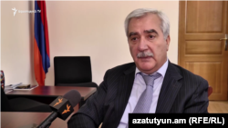 Председатель следственной комиссии НС по расследованию обстоятельств Апрельской четырехдневной войны 2016 года Андраник Кочарян (архив)