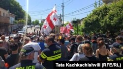 Բողոքի ակցիա Վրաստանում Նամախվանիի ՀԷԿ-ի կառուցման դեմ