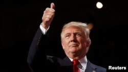 Кандидат в президенты США от Республиканской партии Дональд Трамп