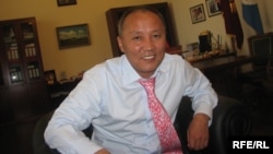 Нариман Түлеев Бишкектин мэри кези. 16-июль, 2009.