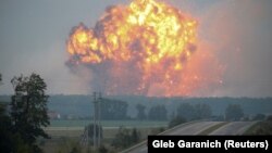 Пожежа на складах у Калинівці, Вінниччина, 27 вересня 2017 року