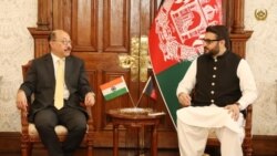 حمدالله محب مشاور امنیت ملی افغانستان هارش وردن شرینگلا معاون وزارت خارجۀ هند