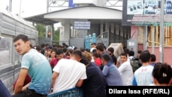 Казакстан менен Өзбекстандын ортосундагы "Жибек Жолы" пункту.