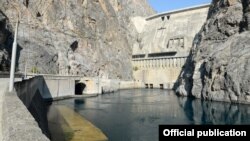 Токтогул ГЭСи. Иллюстрациялык сүрөт.