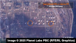 Սարատովի նավթավերամշակման գործարանի արբանյակային պատկերը, որն արվել է Planet Labs լաբորատորիայի կողմից, 14-ը հունվարի, 2025թ.