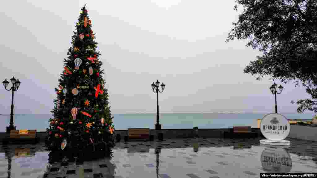 Перед настанням Нового року Ялту декілька днів поспіль заливало дощами