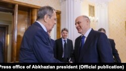 Сергей Лавров и Аслан Бжания (архивное фото)