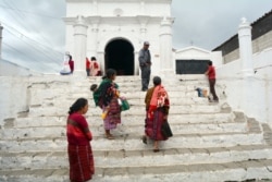 Сучасныя нашчадкі індзейцаў мая ў Гватэмале