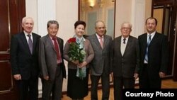 Кытай татарлары М.Шәймиев белән очрашты