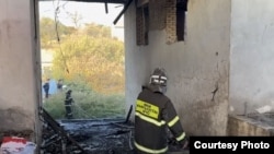 Өрт чалган үй.