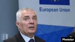 Руководитель делегации ЕС в Армении, посол Петр Свитальский.