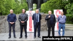 Володимир Некляєв, В’ячеслав Сівчик, Микола Статкевич, архівне фото