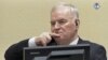 Ratko Mladic reacts in court at the International Criminal Tribunal for the former Yugoslavia in The Hague in November 2017.
