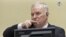 Ratko Mladic reacts in court at the International Criminal Tribunal for the former Yugoslavia in The Hague in November 2017.