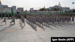 Военный парад, Ашхабад, 27 октября, 2017