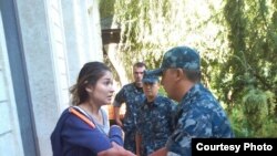 Гүлнара үй камагында. Сентябрь, 2014-жыл.