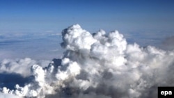 Вывяржэньне вулькана ў Ісьляндыі