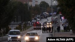 Анкарадагы кол салуу болгон жер. 23-октябрь, 2024-жыл 