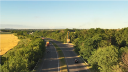 Траса між Слов’янськом і Краматорськом