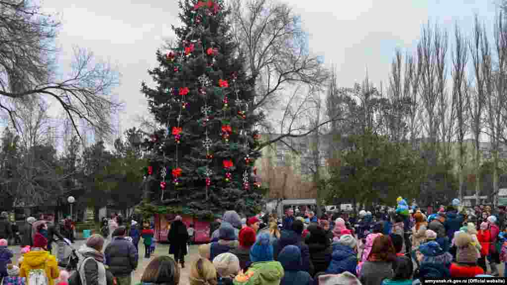 Відкриття ялинки в Армянську