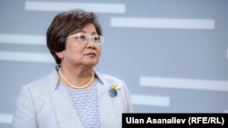 БУУнан Ооганстанга көмөктөшүү боюнча миссиясынын башчысы Роза Отунбаева.