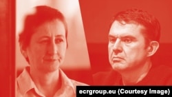 Мзия Амаглобели жана Анджей Почобут