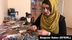 یک خانم تجارت پیشه در ولایت هرات